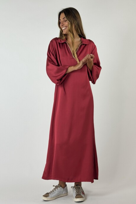 VESTIDO ENRICA Ladrillo