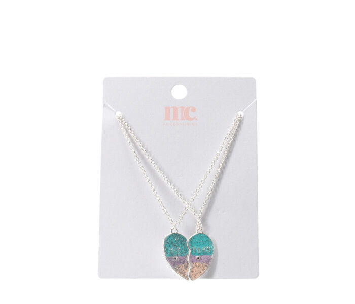 Collar con dije corazón Silver