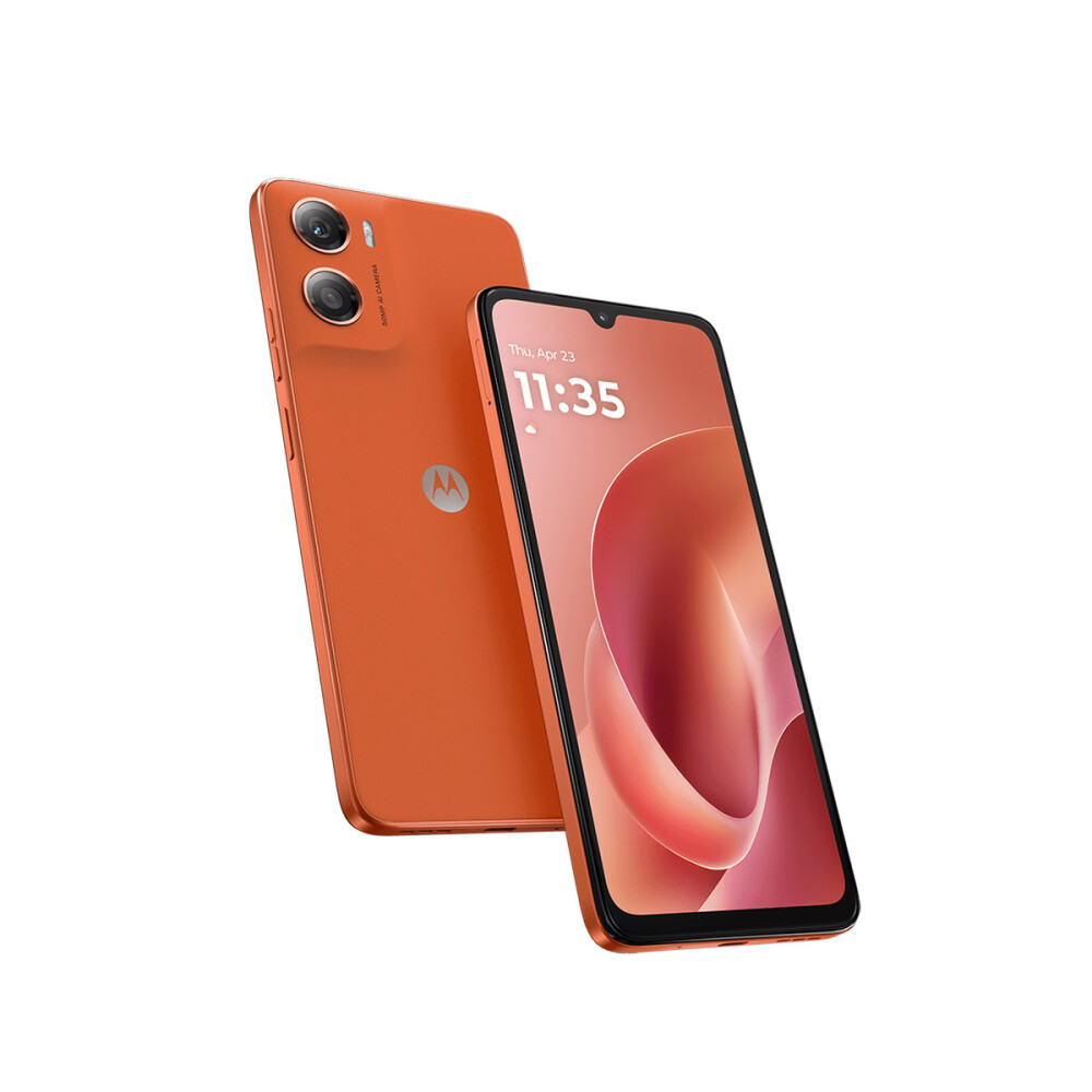 Motorola Moto G06 DS 4/64 GB Naranja + Moto Earbuds 105 ¡De Regalo!