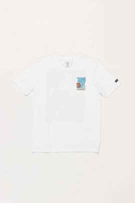 REMERA MONTAÑITA BLANCO