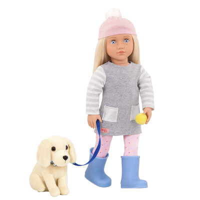 Muñeca Meagan y su perro golden Our Generation Muñeca Meagan y su perro golden Our Generation