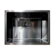Pileta De Cocina Cuadrada Negra Acero Inoxidable 58.4X45.7X25.4 Incluye Desague Y Canastilla Aqualia 000
