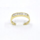 Anillo En Oro 18 Con Brillantes Corte Princesa Anillo En Oro 18 Con Brillantes Corte Princesa