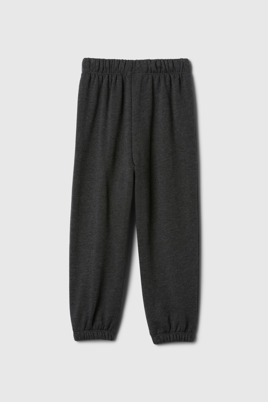 Pantalón Deportivo Logo Gap Toddler Niño B85 Charcoal Hthr Grey
