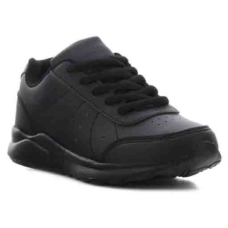 Championes Infantiles Boomerang BUZ acordonado Negro