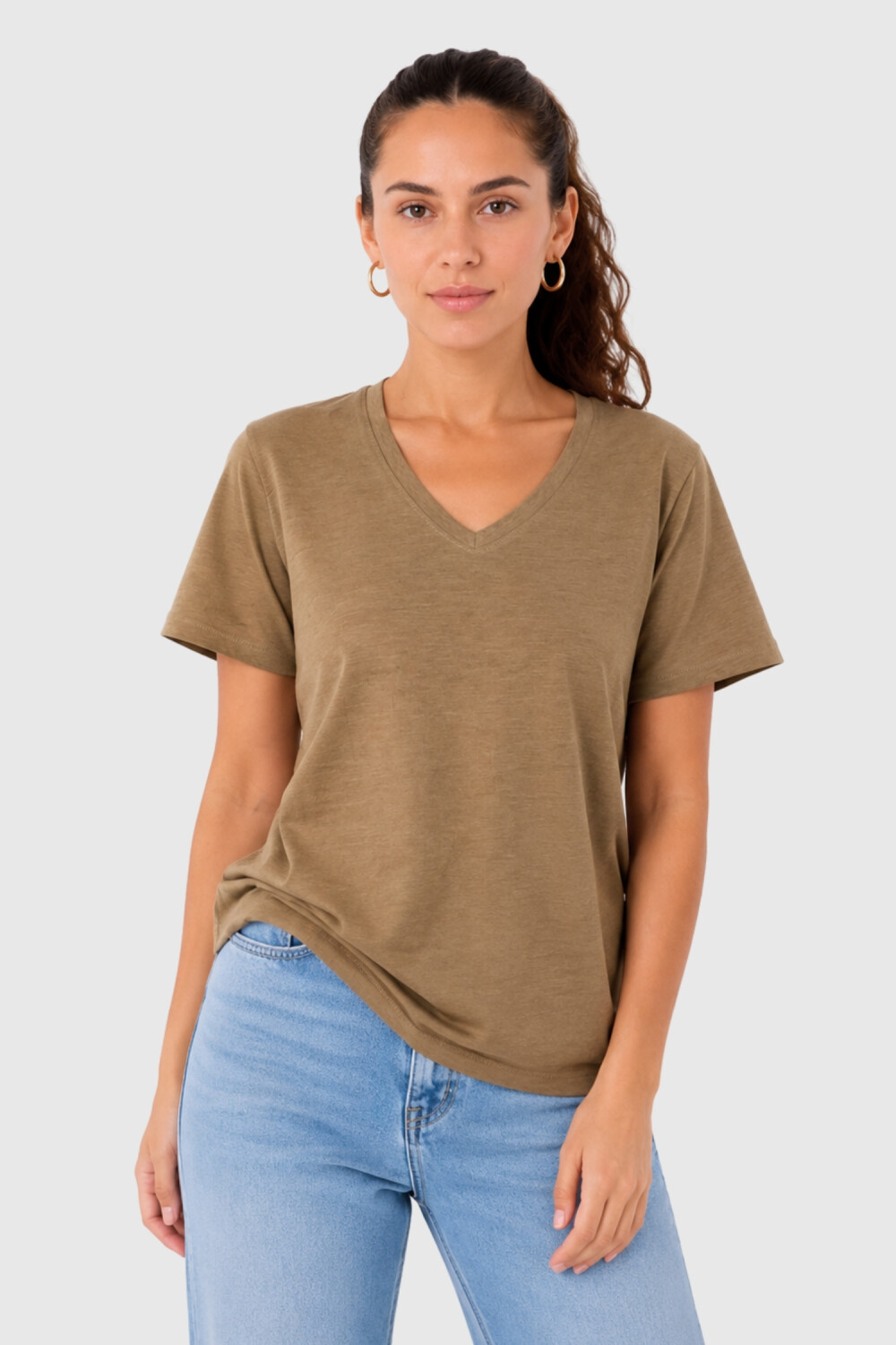 Remera Blumi Beige Oscuro