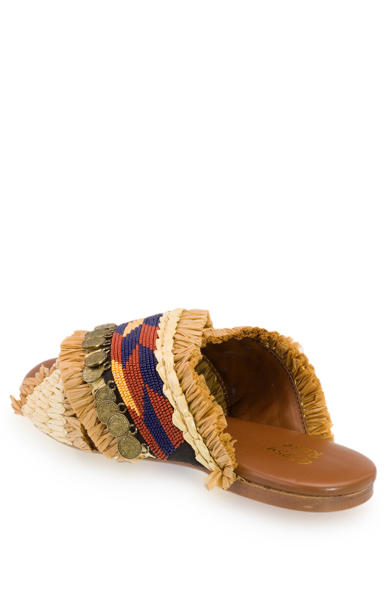 SANDALIA CROSS Ladrillo