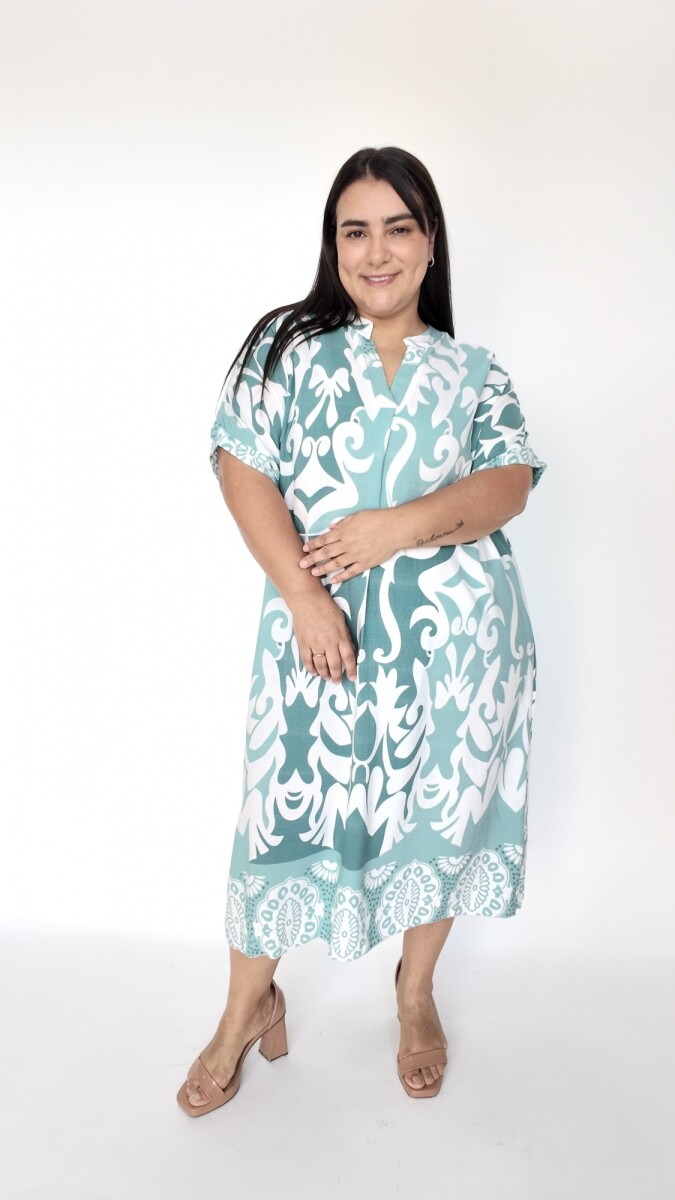 Vestido Avelia - Verde 