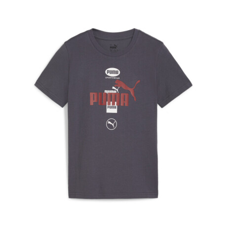 POWER Graphic Tee B 68185869 Gris Oscuro