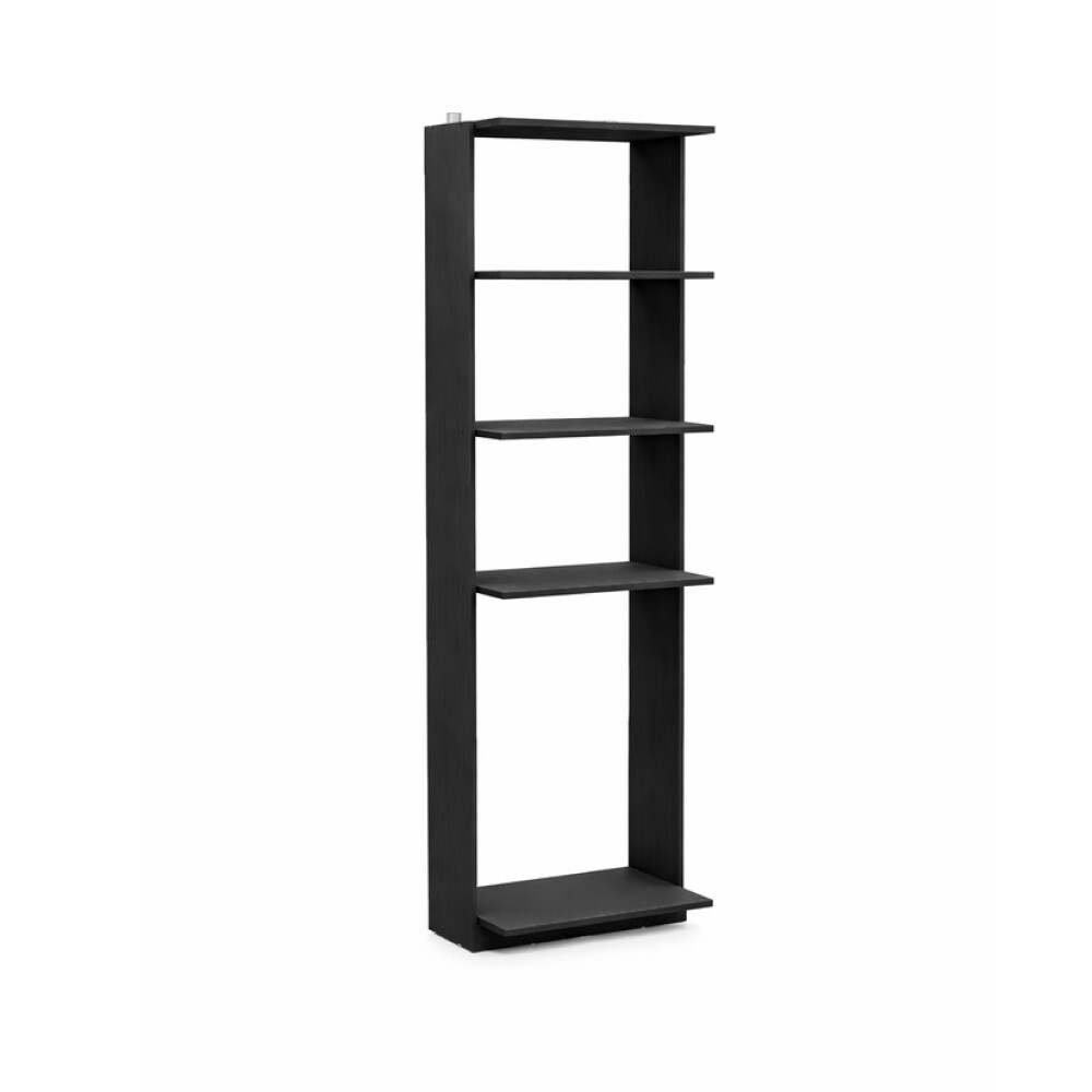 VESTIDOR 2 MÓDULOS - ESTANTES Y 2 CAJONES GUARDARROPA ARMARIO CLOSET PLACARD NEGRO