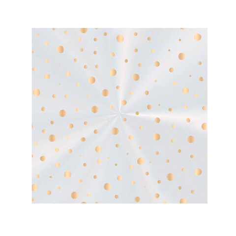 Papel Celofán INC DOTS ORO x50 Papel Celofán INC DOTS ORO x50