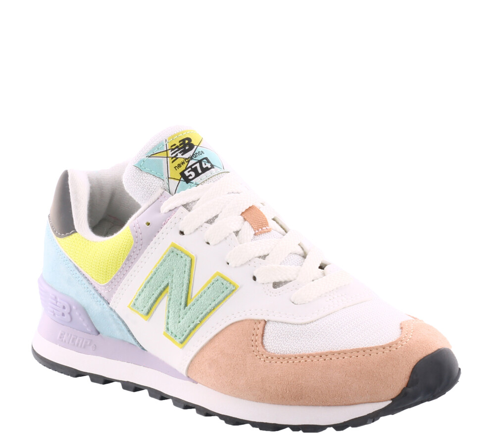 Lift Style Balance - Blanco/Rosa/Verde Agua - New Balance - 184.574E22821 — Stadium