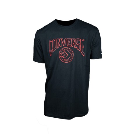 Remera Converse de Hombre - STAR CHEVRON WORLD - 10006750A02 BLACK