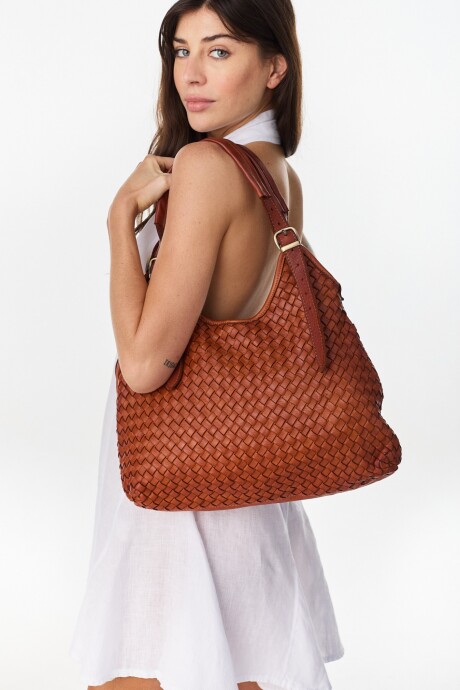 Raiz Leather Bag Camel