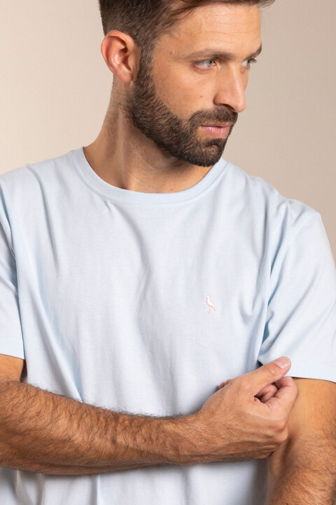 T-SHIRT GOLFOW25 POLANCO Celeste