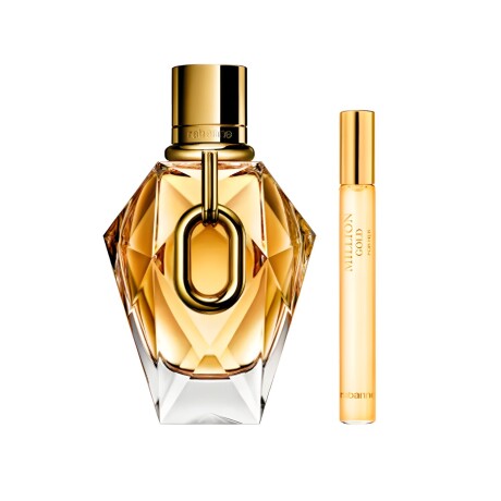 Set Perfume Rabanne Million Gold Her EDP 50ML +10ML Set Perfume Rabanne Million Gold Her EDP 50ML +10ML