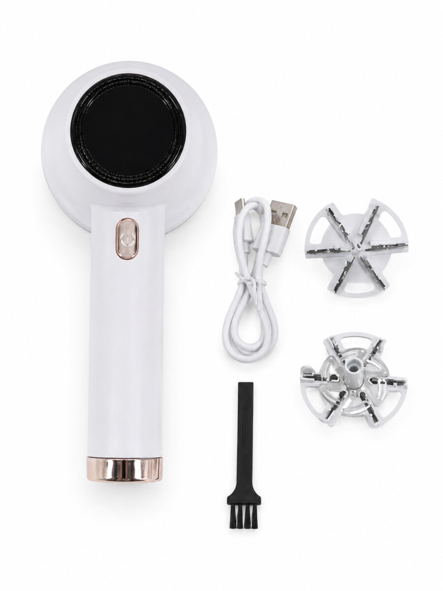QUITA PELUSAS USB 3 NIVELES - BLANCO 