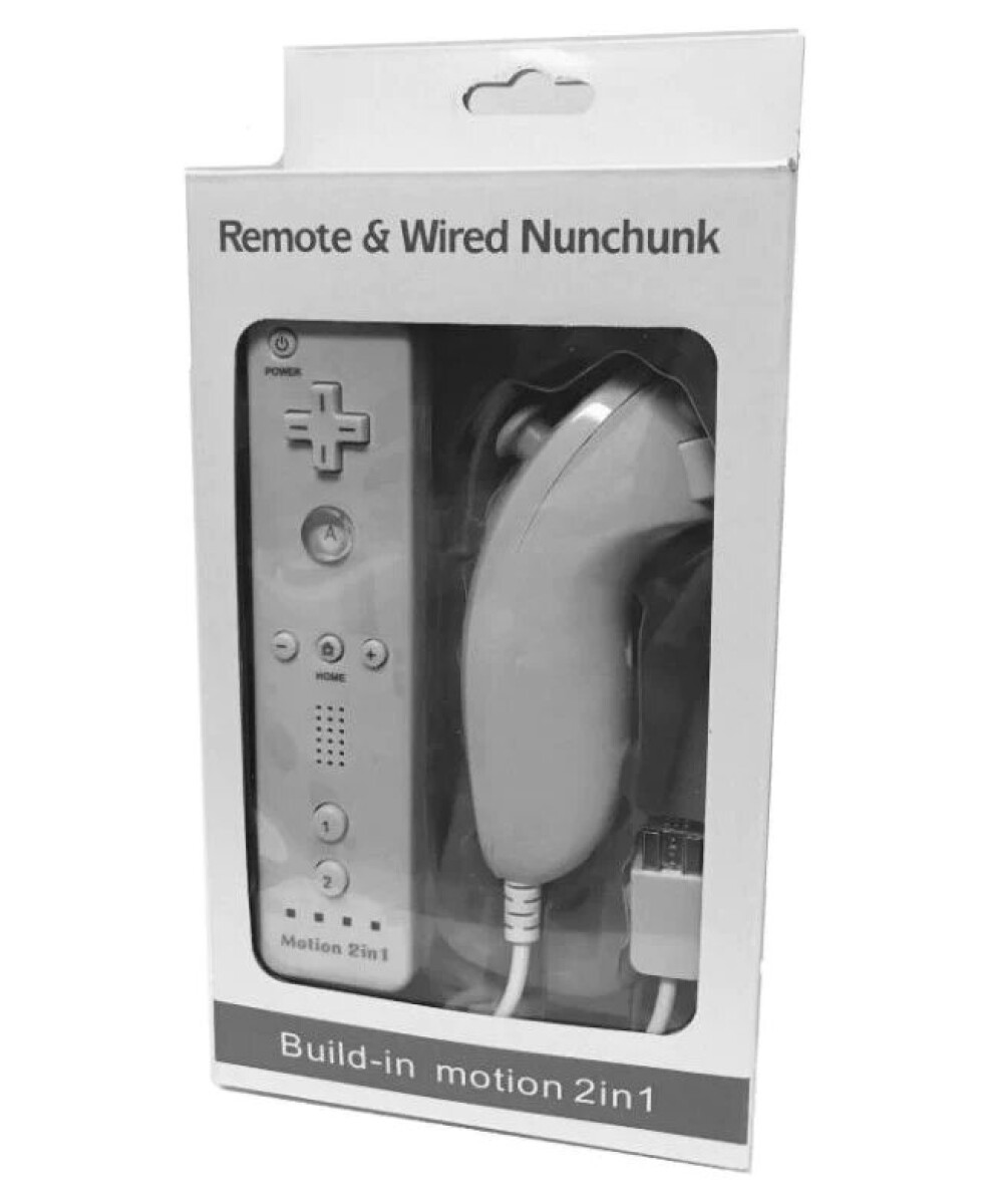 WiiMote y NunChuk Nintendo Wii 