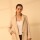 BLAZER CIPRA LINEN SS24 Beige