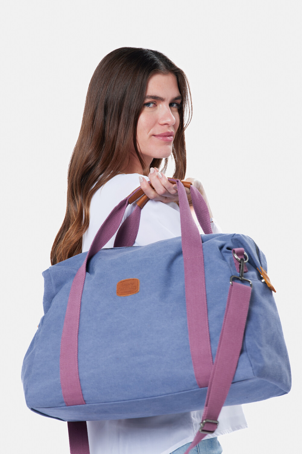 BOLSO DE LONA Azul