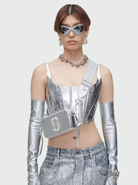 MARC JACOBS - THE METALLIC SNAPSHOT DTM Plateado