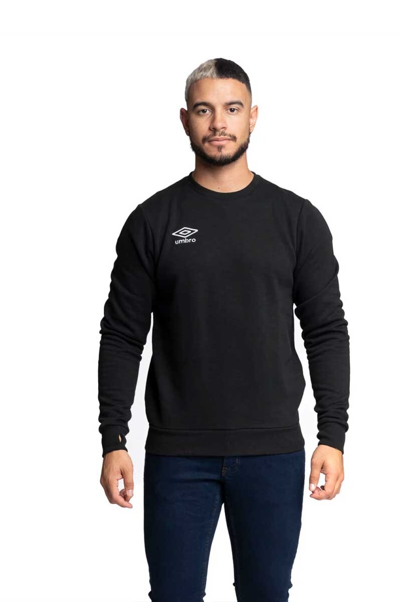 BUZO HOMBRE UMBRO BASICO FELPA Negro