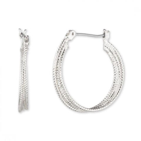 Pe Md Hoop - Slv Silver