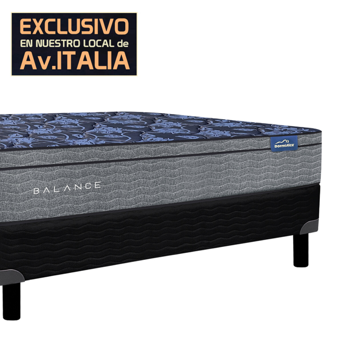 Colchón Toscana con Sommier - 2 Plazas - 140x190 (Oportunidad) 