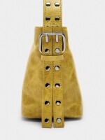 Bolso Bombonera Con Tachuelas lima