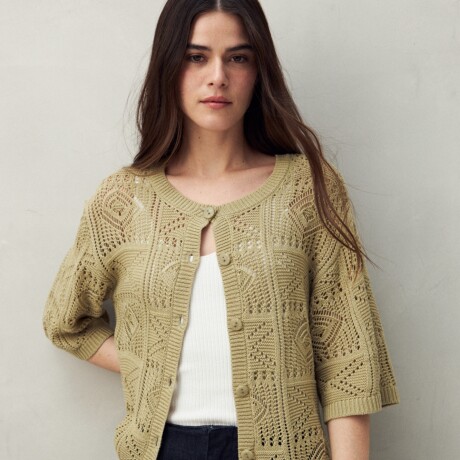 CARDIGAN EMMA Verde Oliva