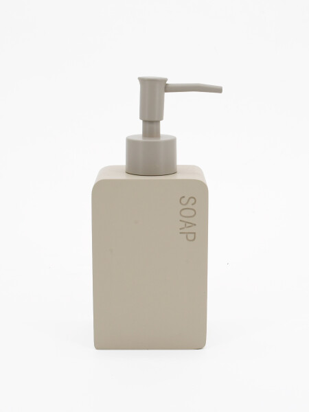 DISPENSADOR DE JABON BEIGE