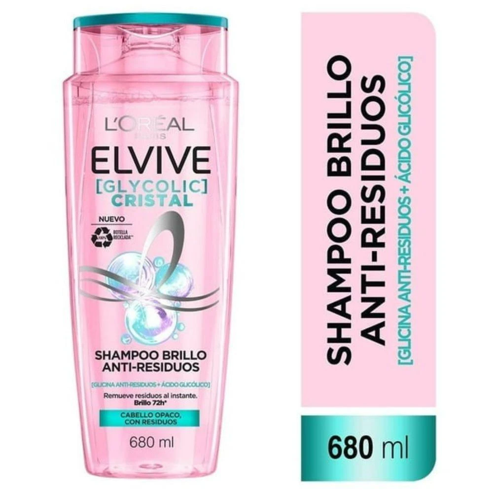 ELVIVE GLYCOLIC CRYSTAL SHAMPOO 680ML