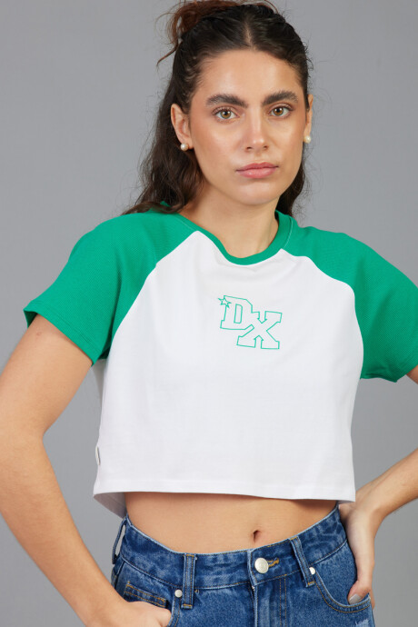 T-SHIRT FAY DIXIE Verde