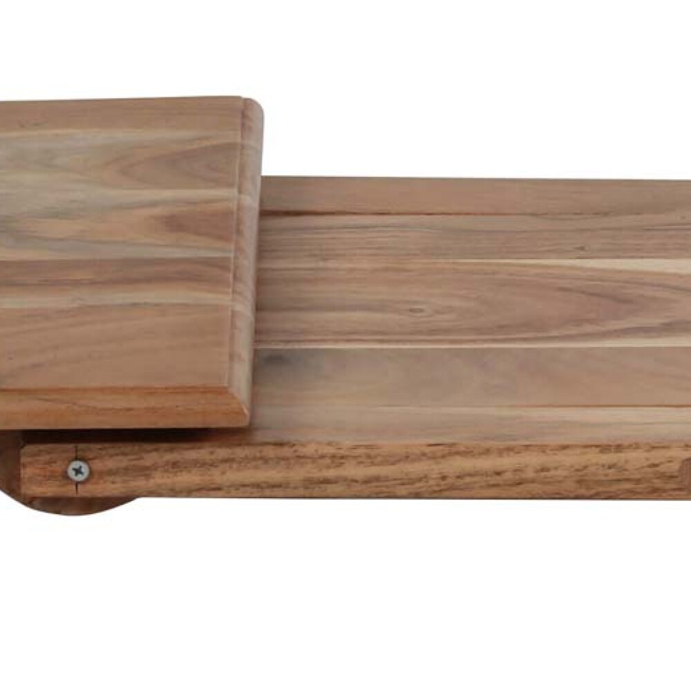MESA AUXILIAR MADERA MARRON PLEGABLE CASTAÑO