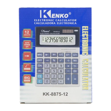 calculadora KENKO KK-8875 12dig calculadora KENKO KK-8875 12dig