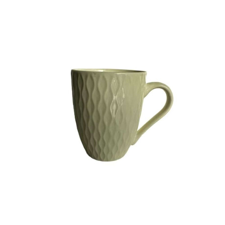 SET X4 TAZAS DISEÑO ONDAS 360ML 8.5X10.5CM BLANCO