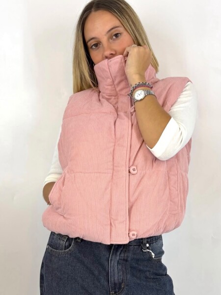 CHALECO SLOWLY K06 ROSADO
