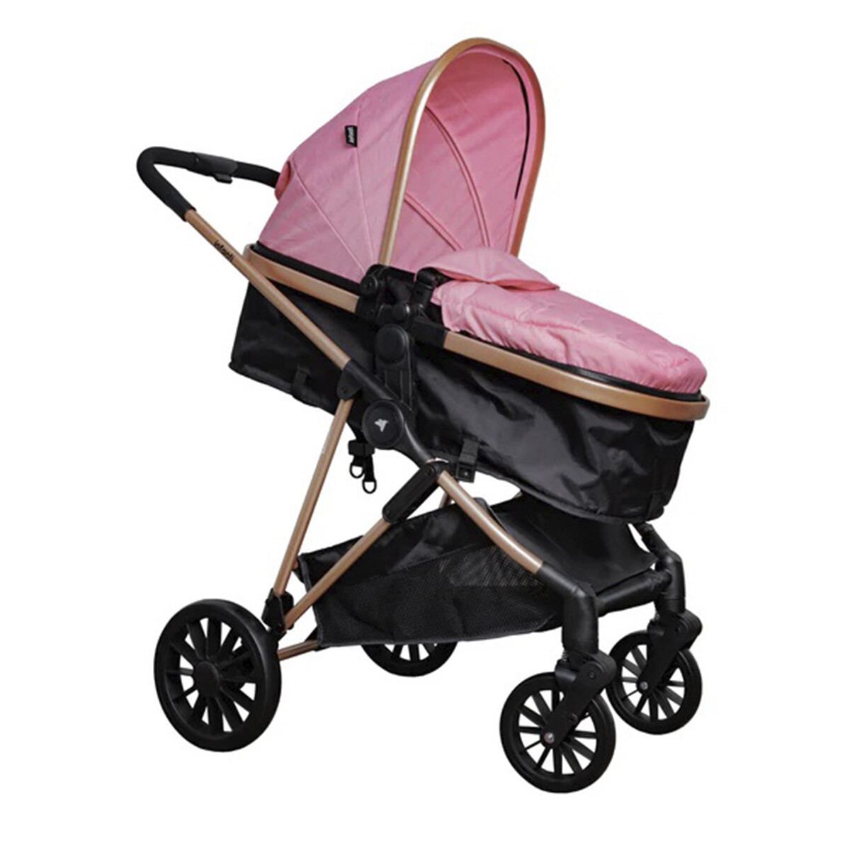 Coche Travel System Padua Infanti PADUA-2G con Arnés - ROSADO 