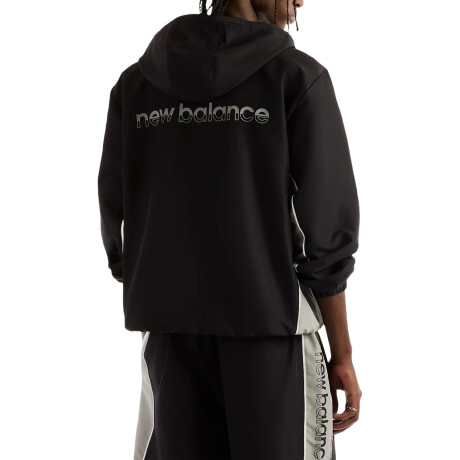 Campera New Balance Tracksite Woven Black