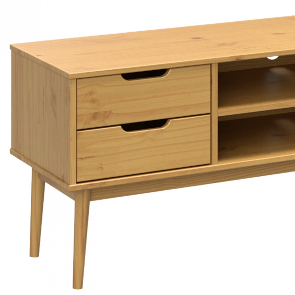 Rack para tv - Linea Nordica Roble