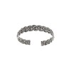 Brazalete trenzado tailandes-Plata 925-Sin Piedra-BR3000 sinpiedra