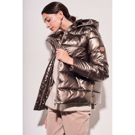 Campera Engomada Water Repellent Cobre