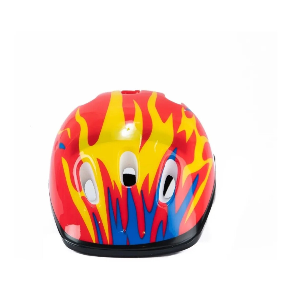 Casco De Protección Niña/o - bicicleta - Skate - Monopatin 5-8 Años ROJO