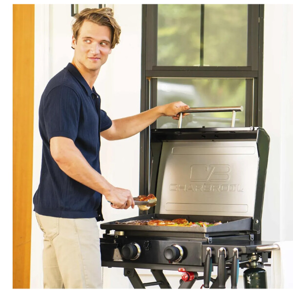Barbacoa Gas Chair Broil Portatil Plegable Rueda Plancha BARBACOA CHAR BROIL PLEGABLE 71064