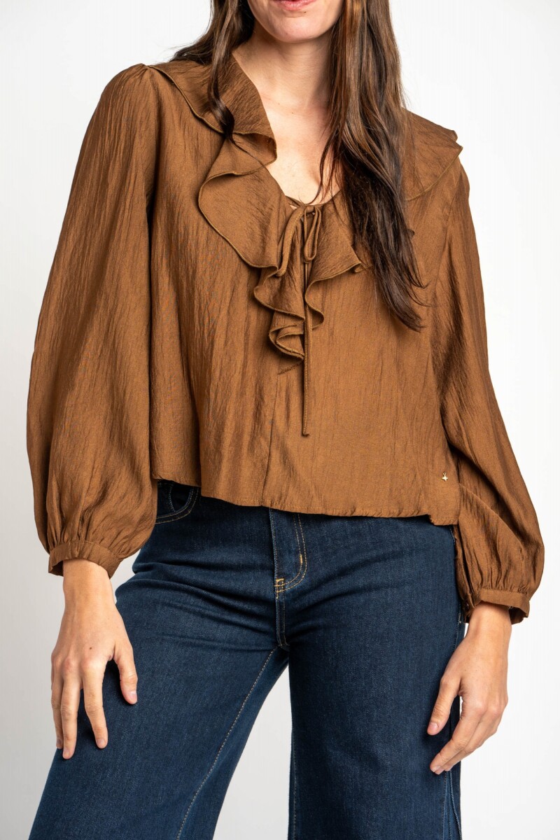 Blusa Marron