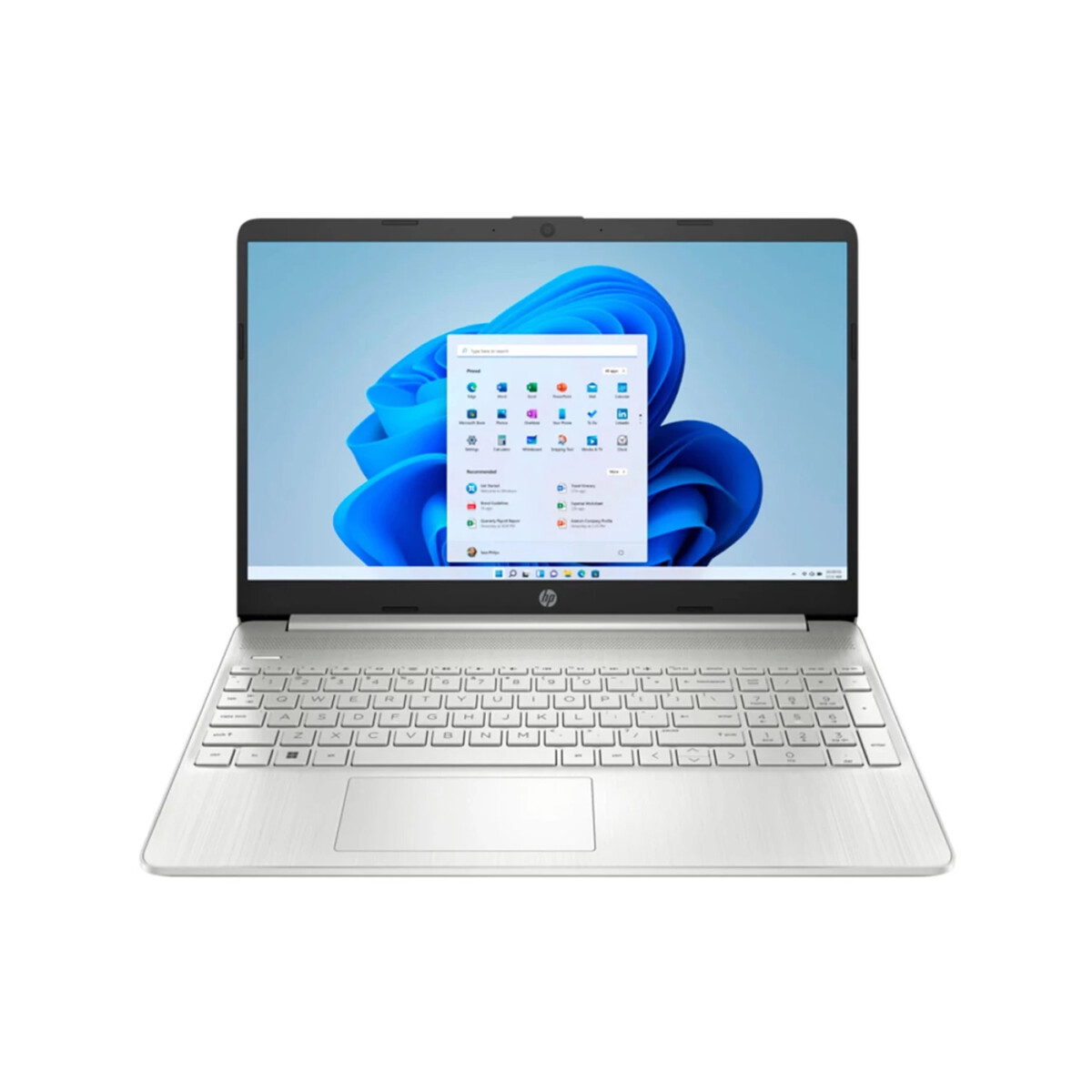 Notebook Hp 15-dy2052la. Intel Core i5-11ªGEN. RAM 12GB. Disco Sólido 256GB. Pantalla 15,6" HD. Win11. En Español 