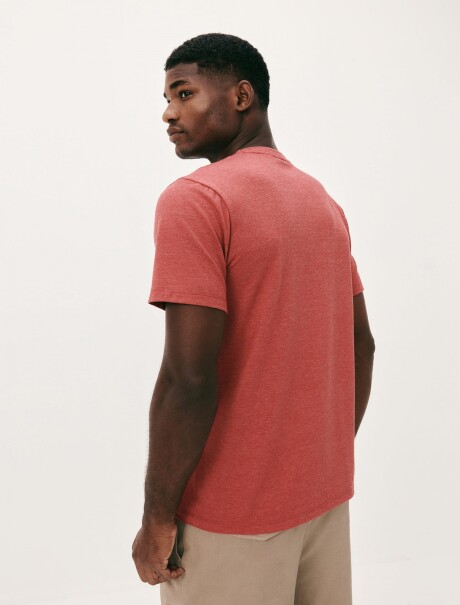 CAMISETA BÁSICA UNISSEX REGULAR WORLD ROSADO