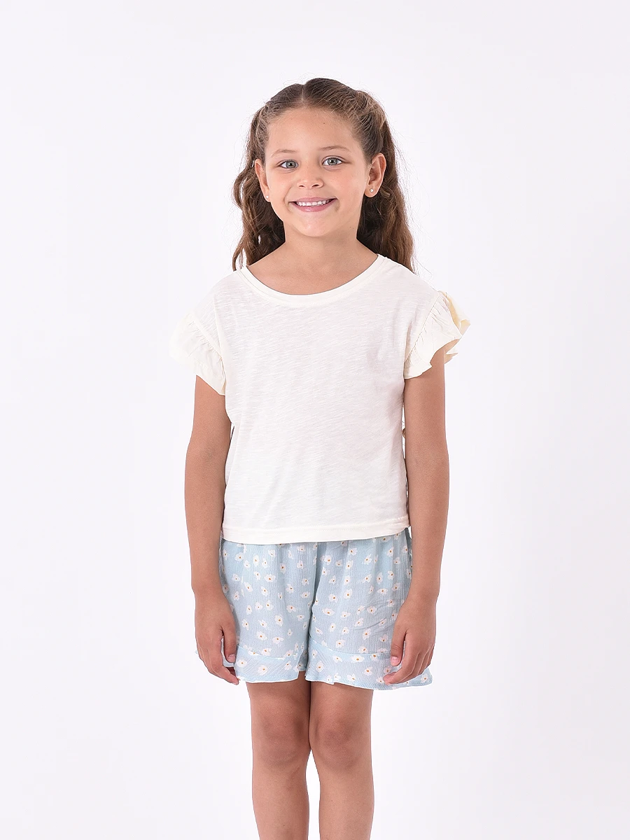 REMERA INES MINI - BLANCO 