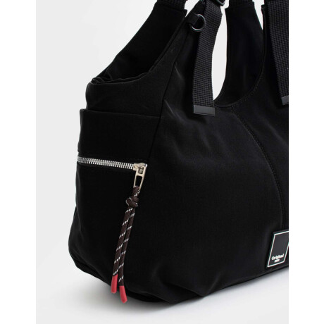 Cartera Shopper Negro