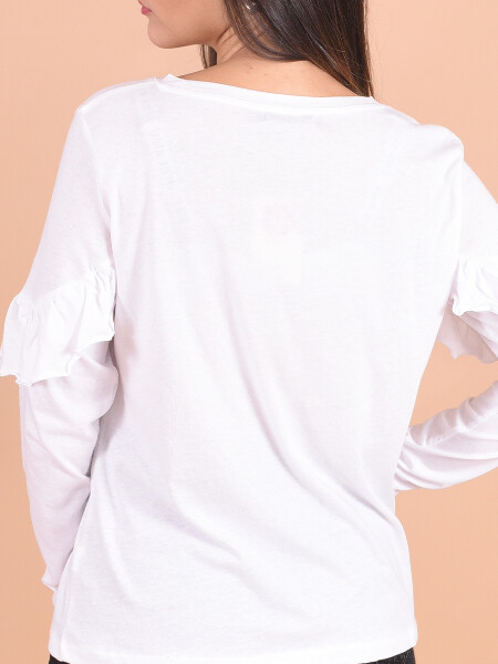 REMERA VILKIRIA BLANCO